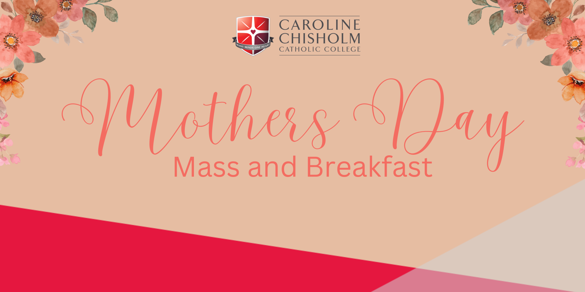 Mother's Day Mass and Breakfast with Caroline Chisholm Catholic College